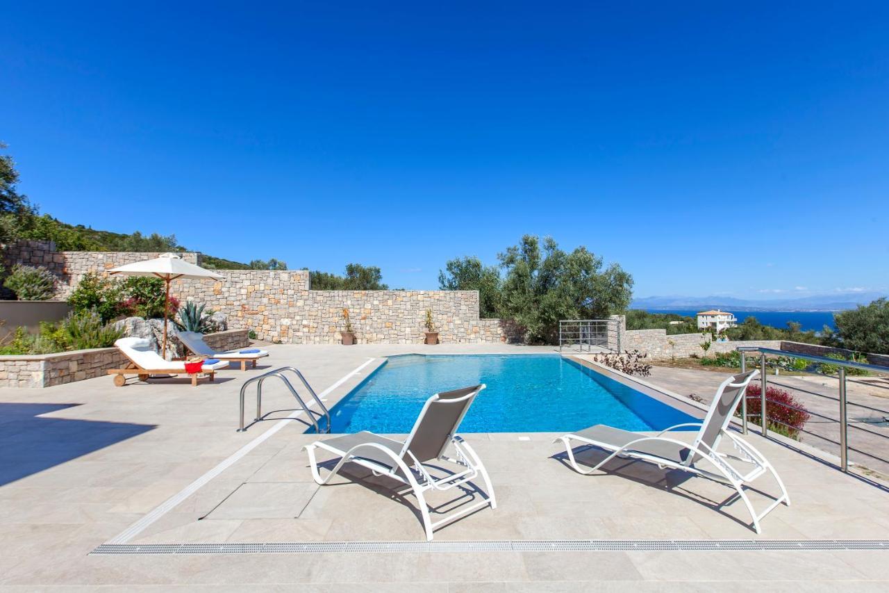Alivia Lefkas Luxury Villas Apolpaina Exterior photo